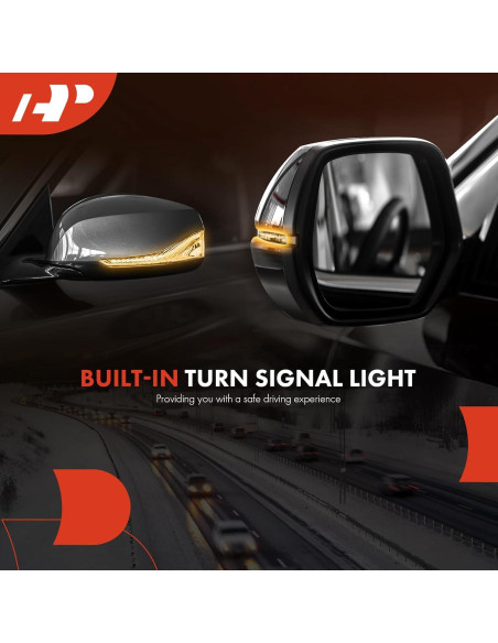 Espejos Eléctricos A-Premium para Ford F-150 2009-2011 - Cromo