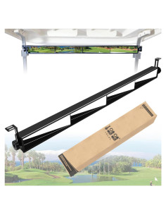 Espejo Retrovisor 4 Paneles 10L0L Ajustable para Carros de Golf