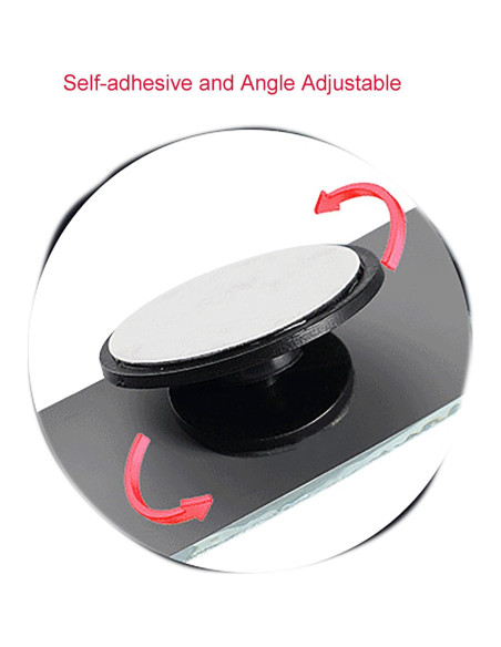 Espejos de Punto Ciego YIKANGHENG 9.9x3 cm Ajustables 2 Pcs