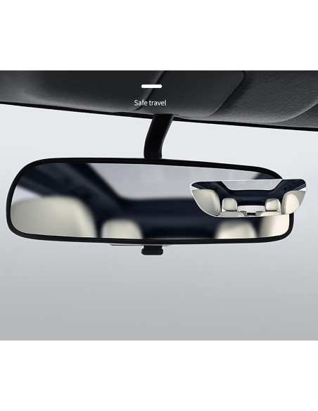 Espejos de Punto Ciego YIKANGHENG 9.9x3 cm Ajustables 2 Pcs