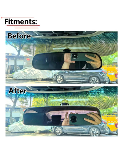 Espejo Retrovisor Sin Marco RLB-HILON 10.5" Universal