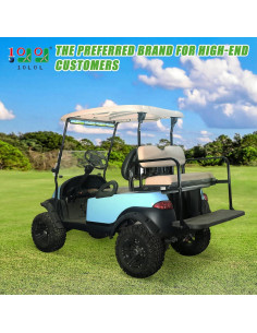 Espejo Retrovisor 4 Paneles 10L0L Ajustable para Carros de Golf 2