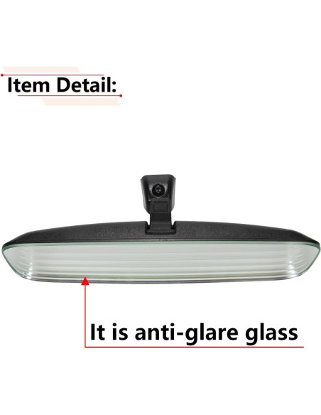 Espejo Retrovisor Sin Marco RLB-HILON 10.5" Universal