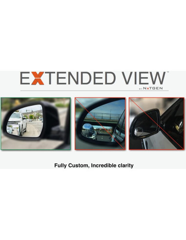 Espejos de Punto Ciego NXTGEN para BMW X5 - Juego de 2 Piezas