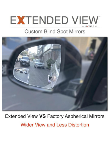 Espejos de Punto Ciego NXTGEN para BMW X5 - Juego de 2 Piezas