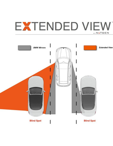 Espejos de Punto Ciego NXTGEN para BMW X5 - Juego de 2 Piezas