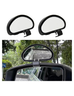 Espejos de Punto Ciego Arwrilt 2 PCS HD Ajustables 15x5.3cm