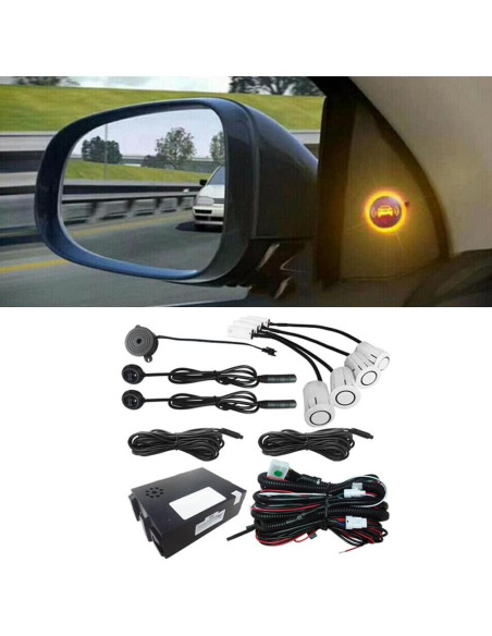 Sistema de Detección de Punto Ciego Riloer con 4 Sensores