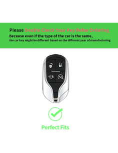 Funda de Llave Inteligente Maserati GT Ghibli Levante 2013-2021 2