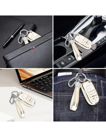 Cubierta de Llave Jeep Compatible 3 4 5 Botones MATELOTI