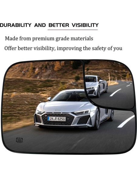 Espejo Convexo Calentado Lado Derecho SKARUMMER 2005-2008 Dodge Ram