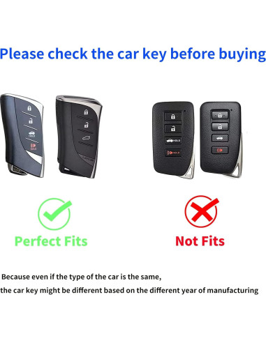 Cubierta de Llave Lexus LCXJMWKL TPU Suave Blanco 360