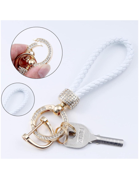 Cubierta de Llave Lexus LCXJMWKL TPU Suave Blanco 360