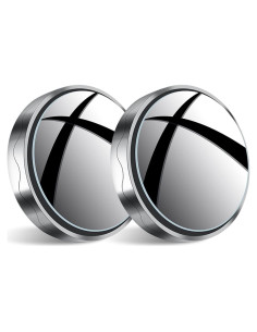 Espejo de Punto Ciego Z-oneMart Redondo 5.58cm Ajustable