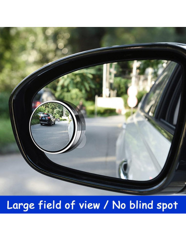 Espejo de Punto Ciego Z-oneMart Redondo 5.58cm Ajustable