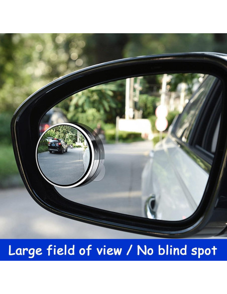 Espejo de Punto Ciego Z-oneMart Redondo 5.58cm Ajustable