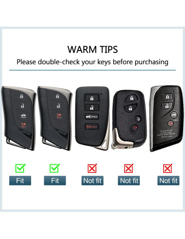 Cubierta de Llave Lexus 2023-2024 Tengare Rosa TPU