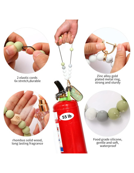 Cubierta de Llave de TPU para Jeep - Funda Anti-Huellas Verde