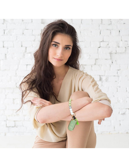 Cubierta de Llave de TPU para Jeep - Funda Anti-Huellas Verde