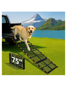 Rampa Plegable para Perros IPETBA 75" Antideslizante 181kg