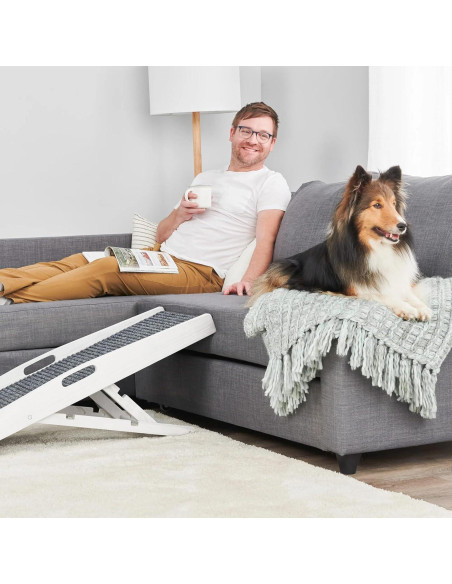 Rampa para Mascotas Plegable Carlson 100 cm Ajustable Antideslizante