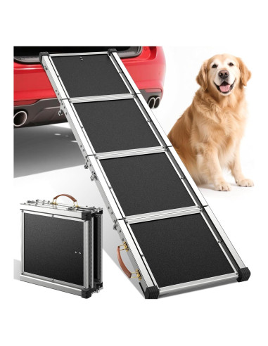 Rampa Plegable para Perros Tsukiko 180 cm Antideslizante 150 kg