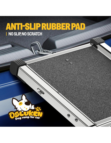 Rampa Plegable para Perros Tsukiko 180 cm Antideslizante 150 kg
