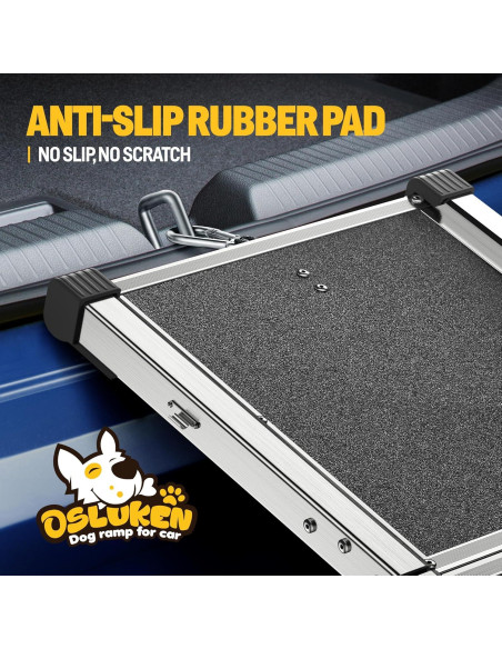 Rampa Plegable para Perros Tsukiko 180 cm Antideslizante 150 kg