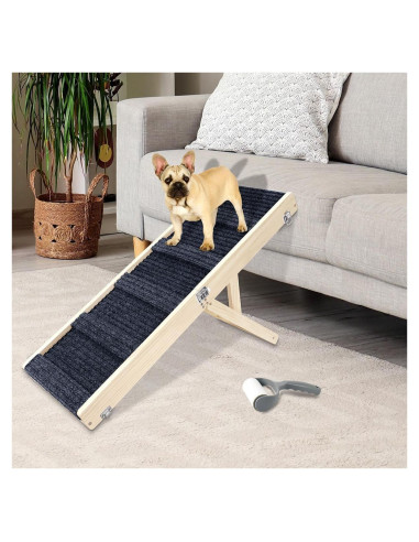 Rampa para Perros Pequeños Okydoky Plegable 81.28 cm Antideslizante