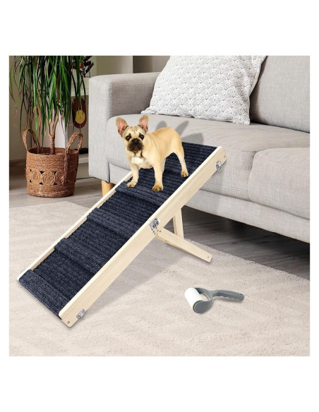 Rampa para Perros Pequeños Okydoky Plegable 81.28 cm Antideslizante