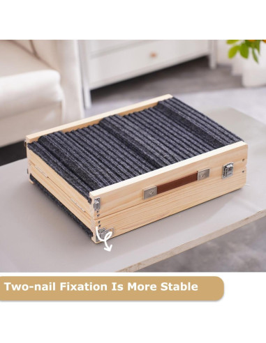 Rampa para Perros Pequeños Okydoky Plegable 81.28 cm Antideslizante