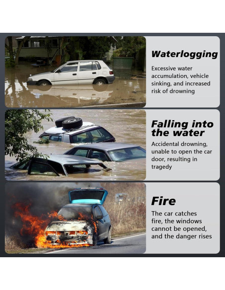 Paquete de 2 Rompedores de Vidrio y Cortadores de Cinturón SNJHM