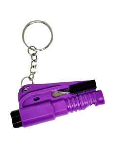 Cortador de Cinturón y Rompevidrios 3 en 1 Genérico Púrpura