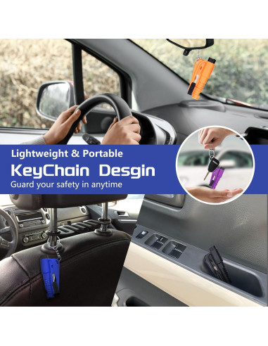 Herramienta de Seguridad para Coche Maibiansm 3 en 1