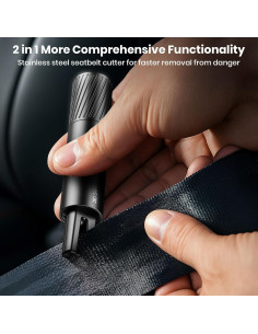 Cortador de Cinturón de Seguridad y Rompeventanas Qayacir AC02 2