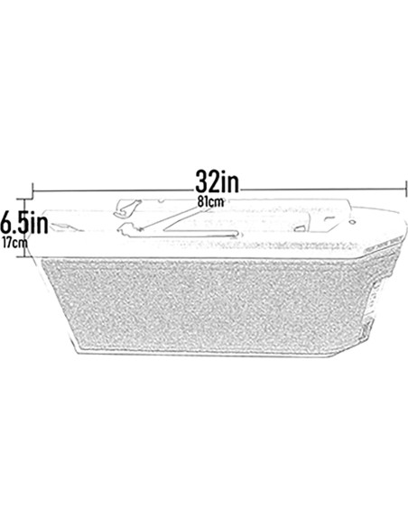 Rampa para Mascotas Pet Gear 142 cm Plegable Niebla