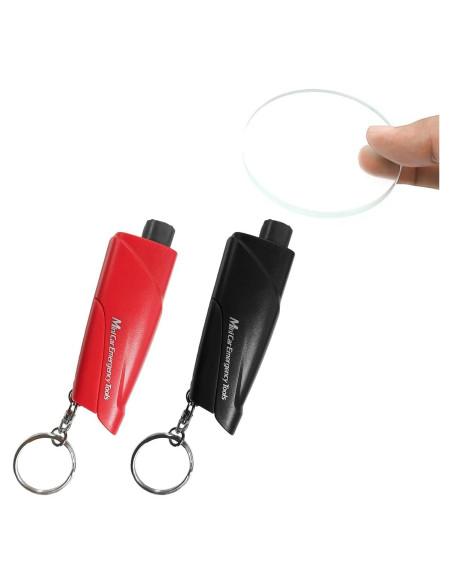 Cortador de cinturón de seguridad KVAEY y rompeventanas 3 en 1