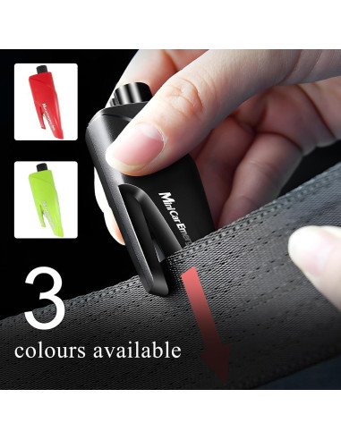 Cortador de cinturón de seguridad KVAEY y rompeventanas 3 en 1