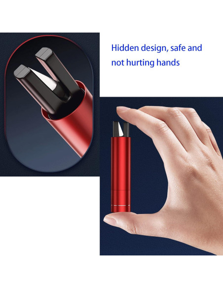 Martillo de Seguridad y Cortador de Cinturón BoGoo 2 en 1