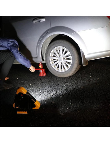 Luces de Emergencia LED Triangulares Tempsnow 5 Modos Carga Solar