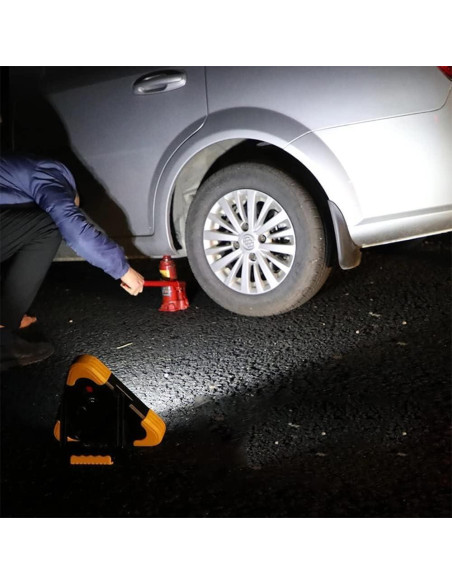 Luces de Emergencia LED Triangulares Tempsnow 5 Modos Carga Solar