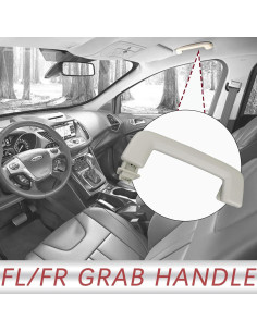 Agarradera de Techo TQPONLY para Ford Escape 2013-2019 2