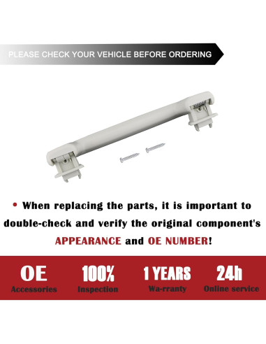 Agarradera de Techo TQPONLY para Ford Escape 2013-2019