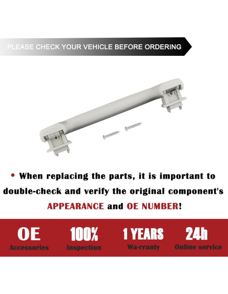 Agarradera de Techo TQPONLY para Ford Escape 2013-2019