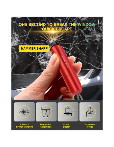 Cortador de Cinturón de Seguridad YONGMING WB-02 2 en 1