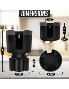 Expansor de Soporte para Tazas de Auto SIMPLISH Ajustable 2