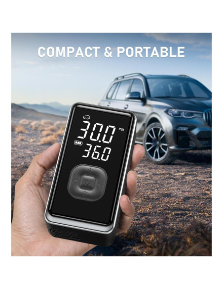 Compresor de Aire Portátil Pumptiva 150 PSI Inalámbrico