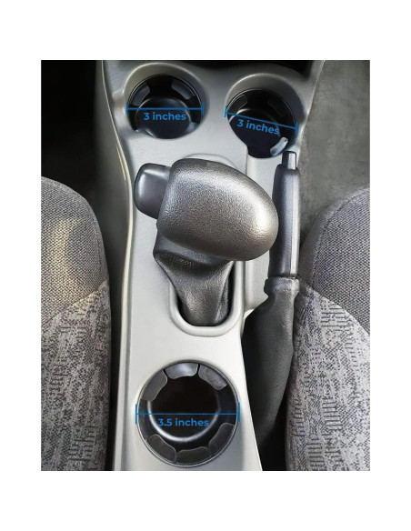 Inserto para Portavasos JOYTUTUS 2 Piezas 7.62 cm y 9.4 cm