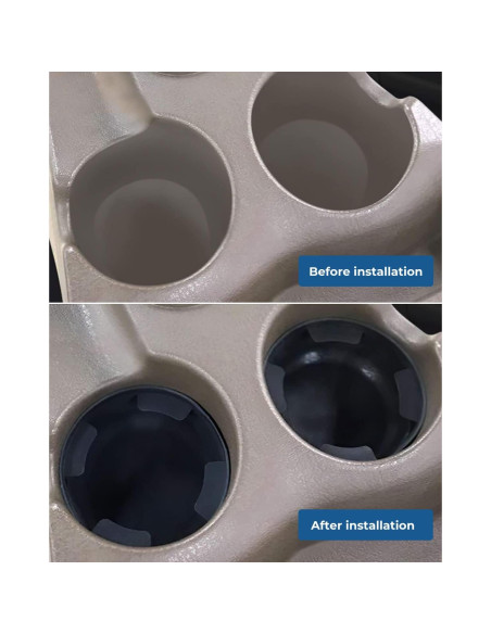 Inserto para Portavasos JOYTUTUS 2 Piezas 7.62 cm y 9.4 cm