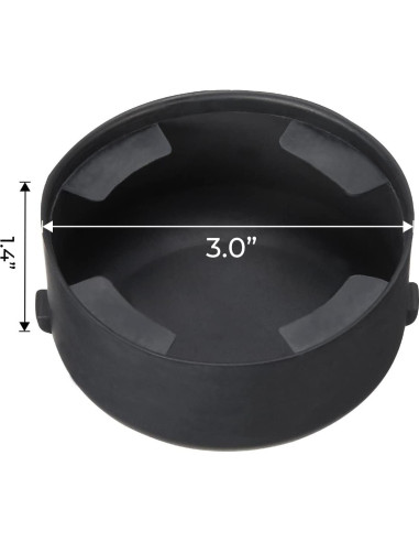 Inserto para Portavasos JOYTUTUS 2 Piezas 7.62 cm y 9.4 cm